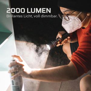 Produktbild für Taschenlampe Nebo SLYDE KING 2K, LED, aufladbar