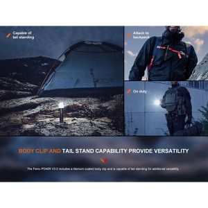 Produktbild für Taschenlampe Fenix PD40R V3.0, LED, aufladbar