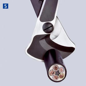 Produktbild für Kabelschere Knipex 95 32 038, bis 280 mm², Ratschenprinzip