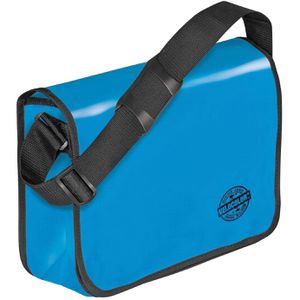 Umhängetasche Veloflex 7000351, Velocolor, aus LKW-Plane, blau