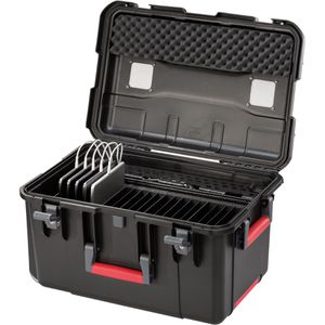 Produktbild für Tabletwagen Parat CargoCase CC20, schwarz