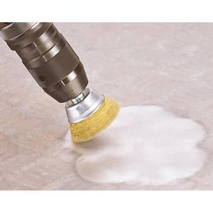 Produktbild für Drahtbürste Wolfcraft 2112000, gewellt, Topfbürste