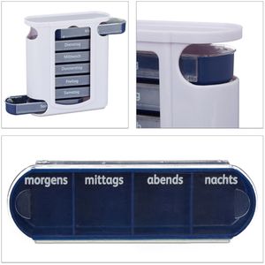 Produktbild für Tablettenbox Relaxdays 7 Tage