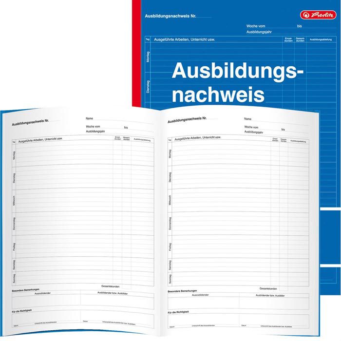 Herlitz 840702 Ausbildungsnachweis A4 - Böttcher AG