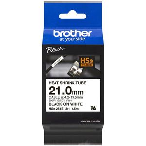 Produktbild für Schriftband Brother HSe-251E, 21mm