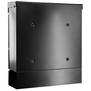 Produktbild für Briefkasten Burg-Wächter Seattle 6848 B+S, silber/schwarz