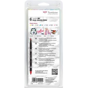 Produktbild für Brush-Pen Tombow ABT-6P-2 ABT Dual Brush Pen