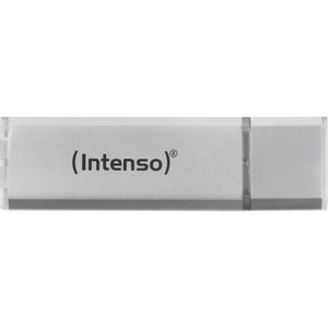 Produktbild für USB-Stick Intenso Alu Line, 128 GB, silber