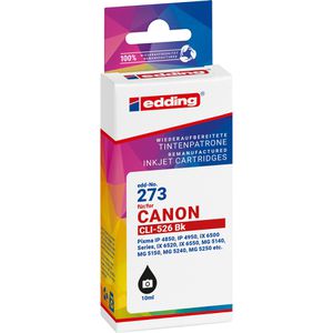 Produktbild für Tinte Edding EDD-273 für Canon CLI-526BK