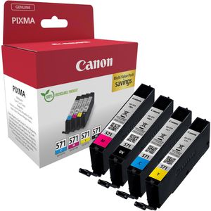 Produktbild für Tinte Canon CLI-571 Multipack