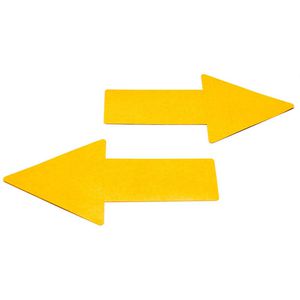 Bodenmarkierung Djois Pfeil gelb