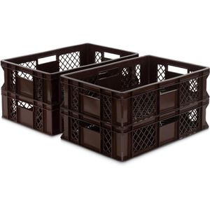 Produktbild für Eurobox Alpha-Paletten braun, 29 Liter, lebensmittelecht
