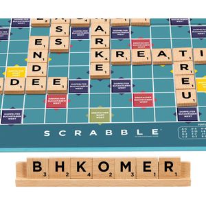 Produktbild für Brettspiel Mattel JGR62, Scrabble Original 2 in 1