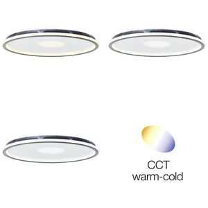 Produktbild für Deckenleuchte Brilliant Vegas, weiß, LED