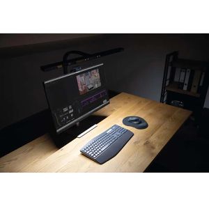 Produktbild für Schreibtischlampe Maul Maulgate, schwarz, LED, dimmbar