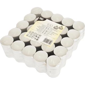 Teelichter Papstar 13302, weiß