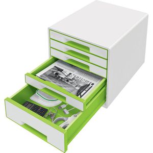 Produktbild für Schubladenbox Leitz 5214-20-54, WOW Cube, A4