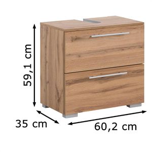 Produktbild für Waschbeckenunterschrank Schildmeyer Carlos 148595, stehend