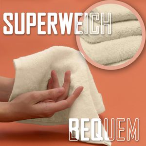 Produktbild für Waschlappen NatureMark Seiflappen, natur-creme, 30 x 30 cm