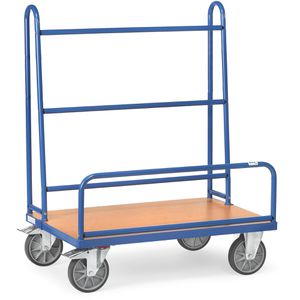 Plattenwagen Fetra 4411, Gummireifen