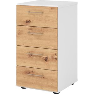 Kommode Hammerbacher Serie 9 Advanced, asteiche / weiß