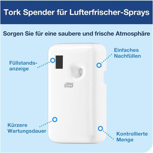 Produktbild für Raumduft Tork Elevation 562000, A1, weiß