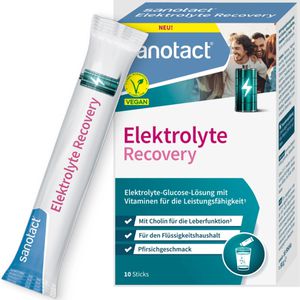 Elektrolyte Sanotact Recovery, 10 Sticks