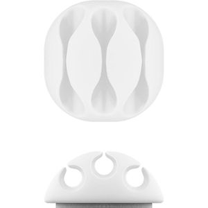 Produktbild für Kabelhalter Goobay 70373 Kabel Clips 3-Slots