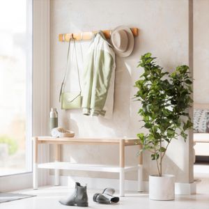 Produktbild für Garderobenleiste Umbra Flip 8, 318858-390, braun