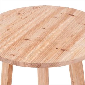 Produktbild für Stehtisch CASARIA 101676, braun, Ø 80 cm, klappbar