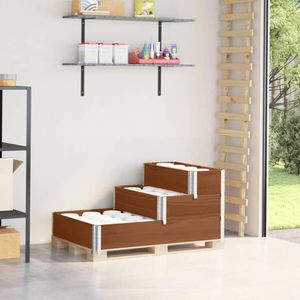 Produktbild für Palettenaufsatz vidaXL 4010312, braun, Holz