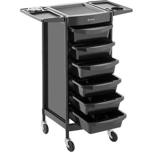 Produktbild für Friseurwagen Physa 10040539, schwarz