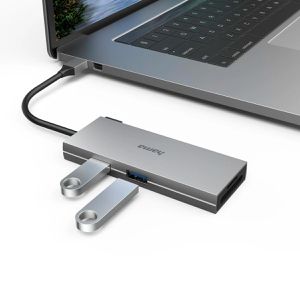Produktbild für Dockingstation Hama USB-C-Hub Multiport