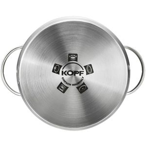 Produktbild für Topfset Kopf Stilo 125587, Edelstahl