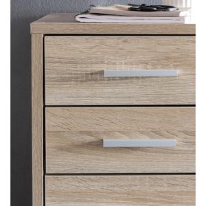 Produktbild für Rollcontainer Wohnling Lisa, WL5.272, aus Holz, sonoma eiche