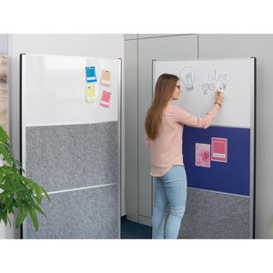 Produktbild für Stellwand Maul MAULconnecto 9651795 Mobil, auf Rollen