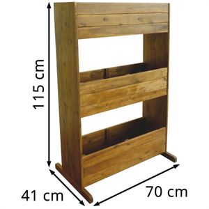 Produktbild für Hochbeet vidaXL 43792, aus Akazienholz
