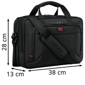 Produktbild für Laptoptasche Wenger Prospectus, 653721, schwarz