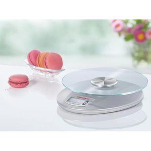 Produktbild für Küchenwaage Soehnle Roma Silver, Tara-Funktion, Teilung 1 g