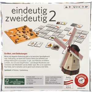 Produktbild für Kartenspiel Piatnik 668999, Eindeutig Zweideutig 2