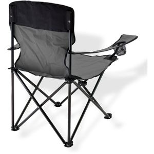 Produktbild für Campingstuhl DEMA 94052, grau, bis 100 kg