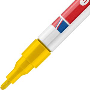 Produktbild für Lackmarker Edding 751, wasserfest &amp; permanent, gelb