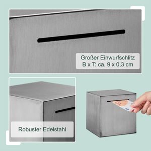 Produktbild für Spardose Relaxdays 10050999, ohne Verschlussöffnung