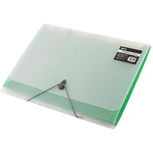 Produktbild für Fächermappe D.RECT 5540, A4, grün / transparent