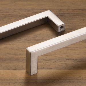 Produktbild für Möbelgriffe SO-TECH E8, silber, aus Edelstahl