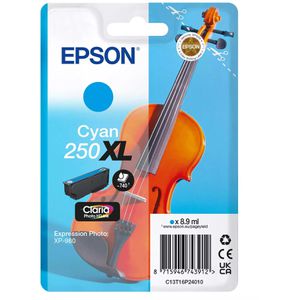 Produktbild für Tinte Epson 250XL C13T16P240 Violine, cyan