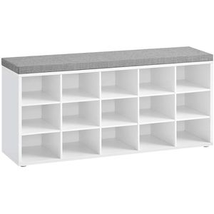 Schuhbank Vasagle LHS15WT, weiß, aus Holz