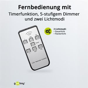 Produktbild für LED-Teelichter Goobay 64603, weiß