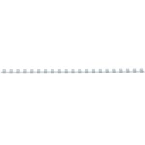 Produktbild für Plastikbinderücken Peach PB414-01, weiß, für A4