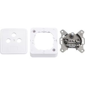 Produktbild für Antennendose LogiLink CA1003, 3 dB, für SAT, TV und Radio